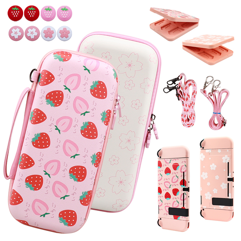Strawberry Huller - For Switch Carrying Case, EVA Hard