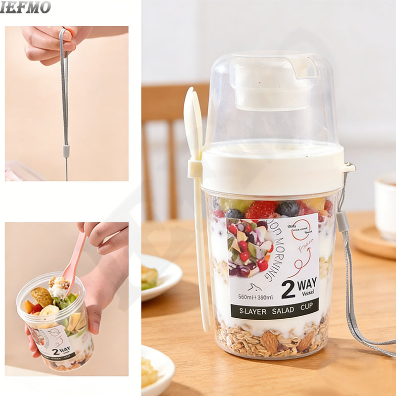 On-the-Go Salad Bowl Set with  - Meal Prep Veggie recension och pris
