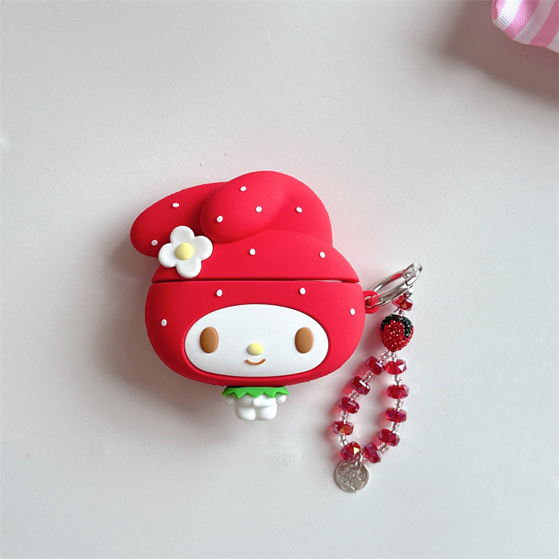 Fashion  Earphone Case Red Str - Strawberry Huller recension och pris