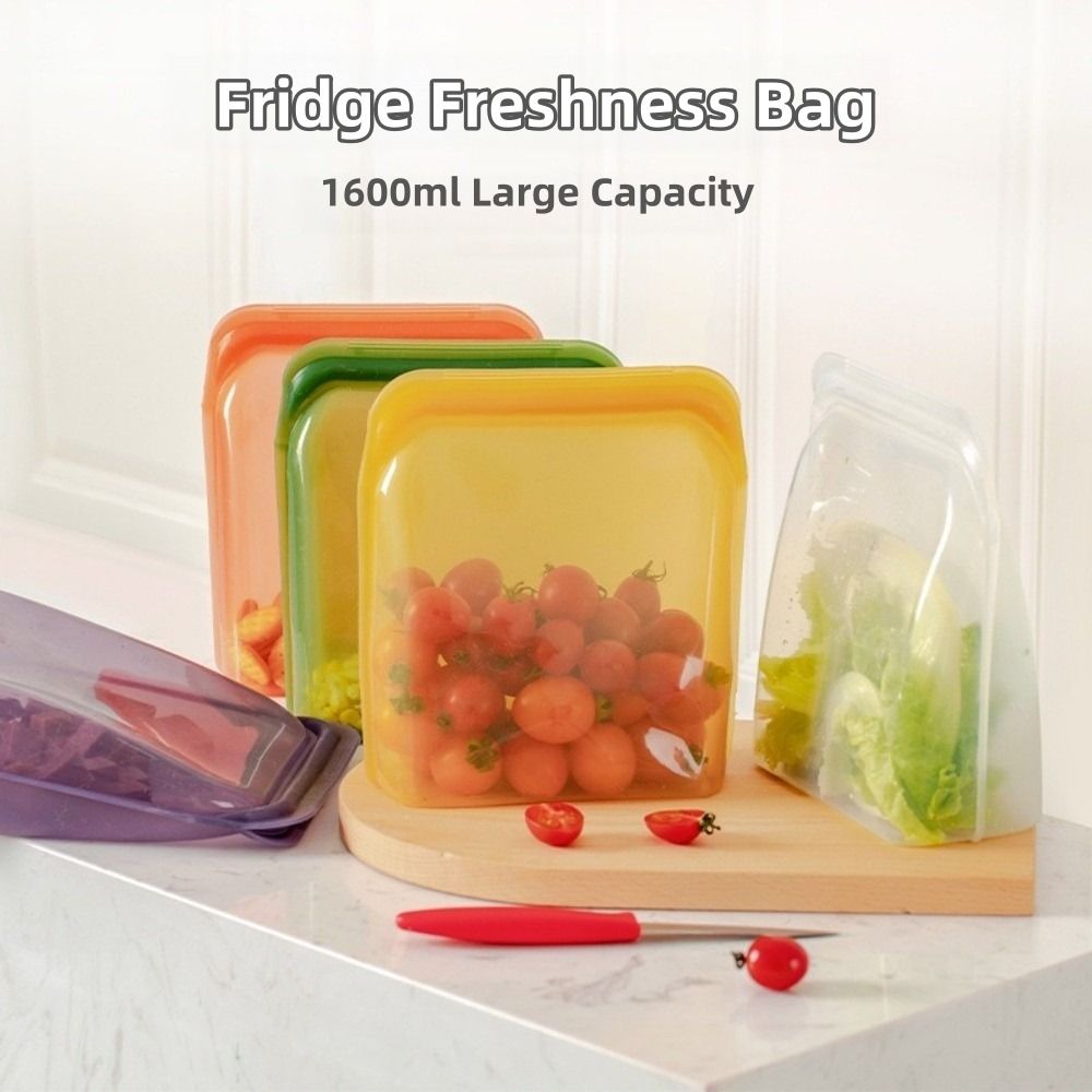 New Silicone Food Storage Bag  - Meal Prep Usa recension och pris