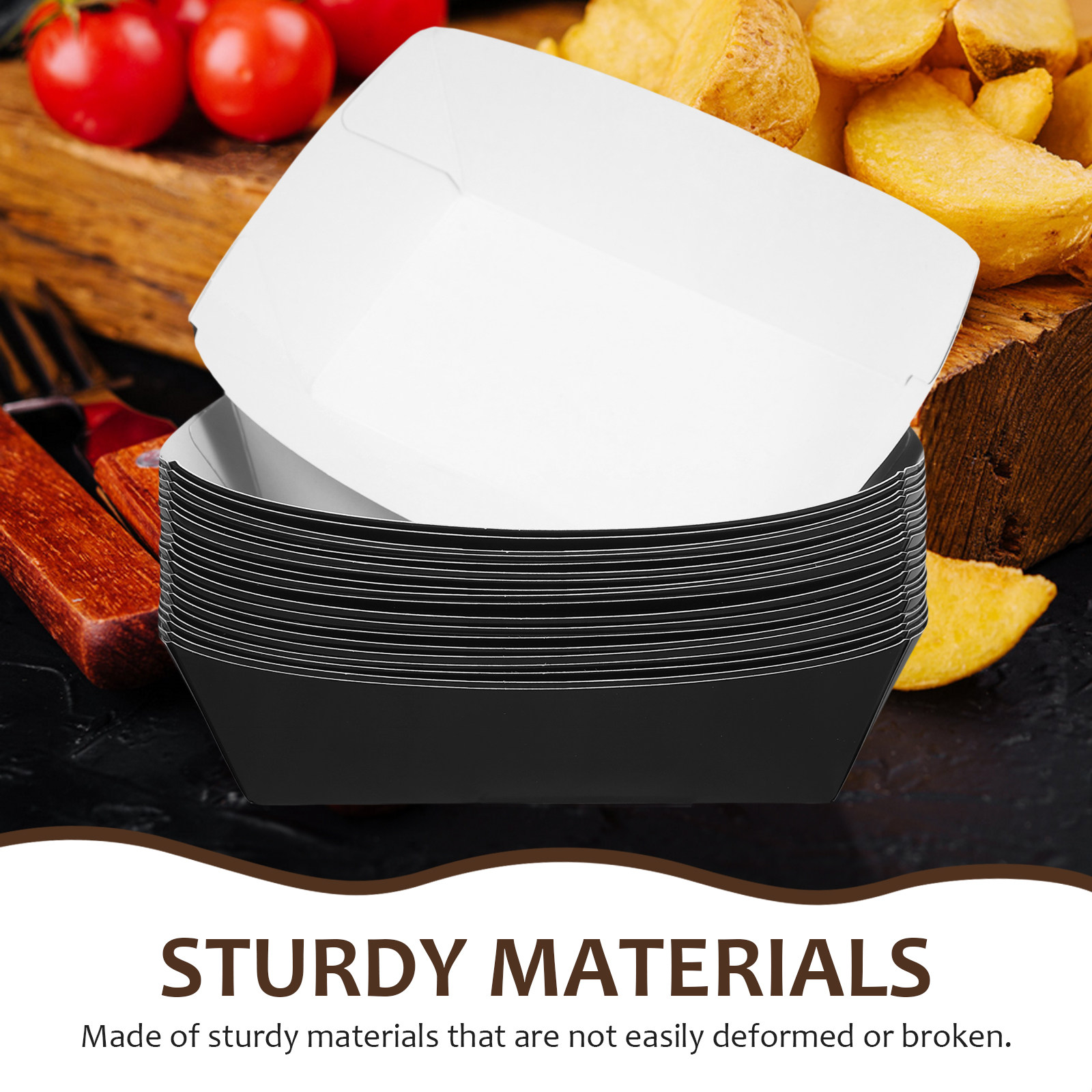 20Pcs Kraft Paper Disposable F - Meal Prep Chicken Wings recension och pris