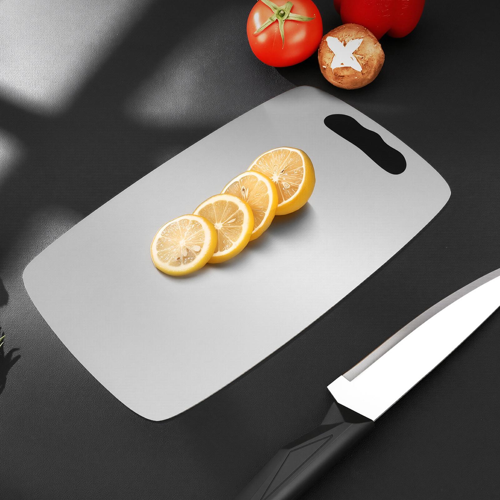 Stainless Steel Chopping Board - Meal Prep Veggie recension och pris