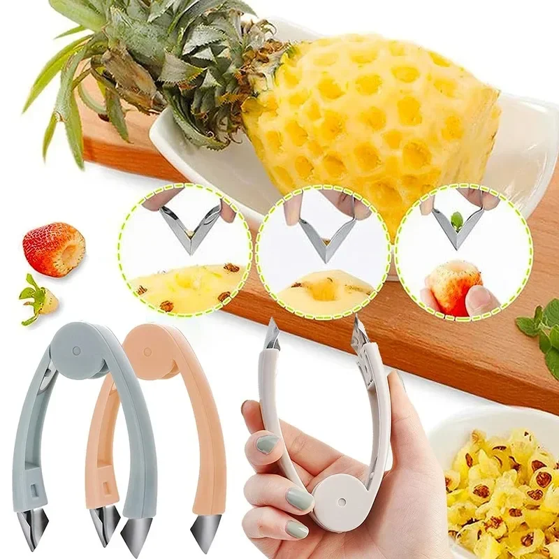 Kitchen Stainless Steel Pineap - Strawberry Huller recension och pris