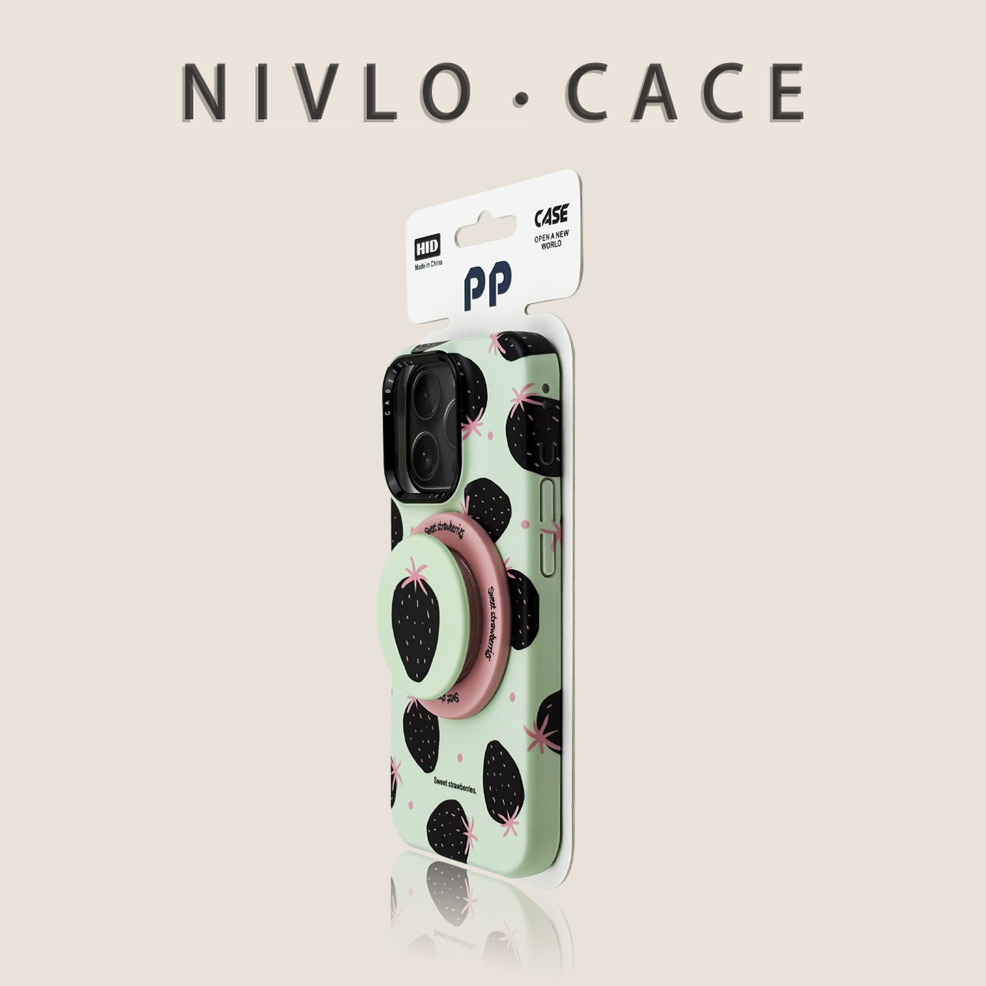 For iPhone 17 Pro Max Case Gre - Strawberry Huller recension och pris