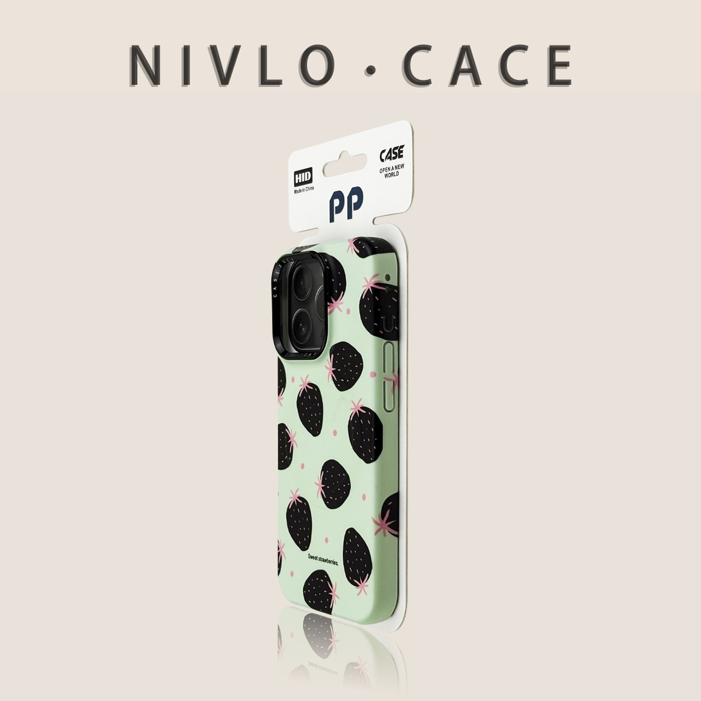 For iPhone 17 Pro Max Case Gre - Strawberry Huller recension och pris