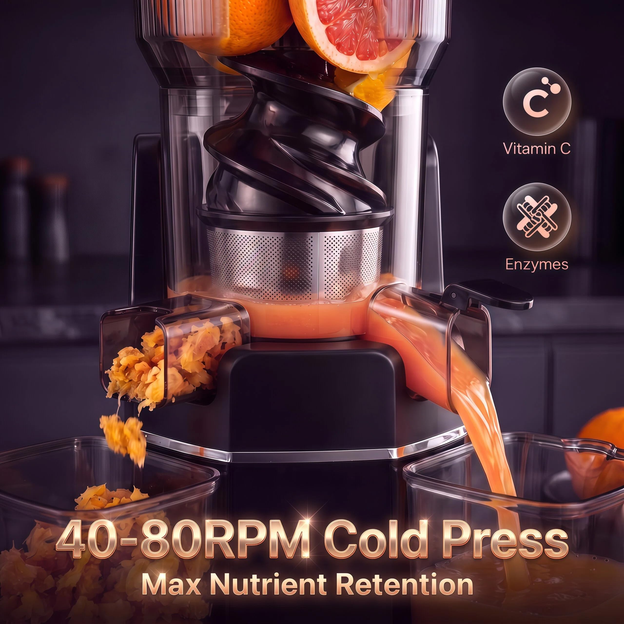Cold Press Juicer Machines Eas - Meal Prep Juice recension och pris