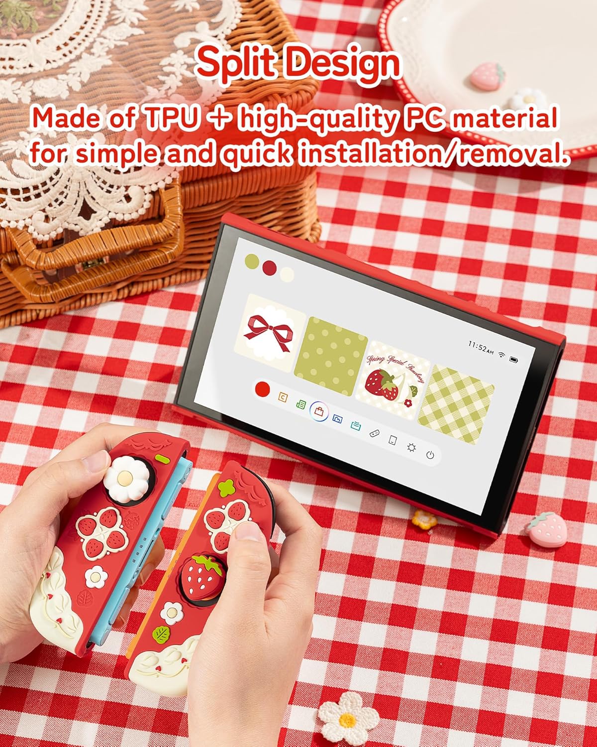 GeekShare Protective Case Comp - Strawberry Huller recension och pris